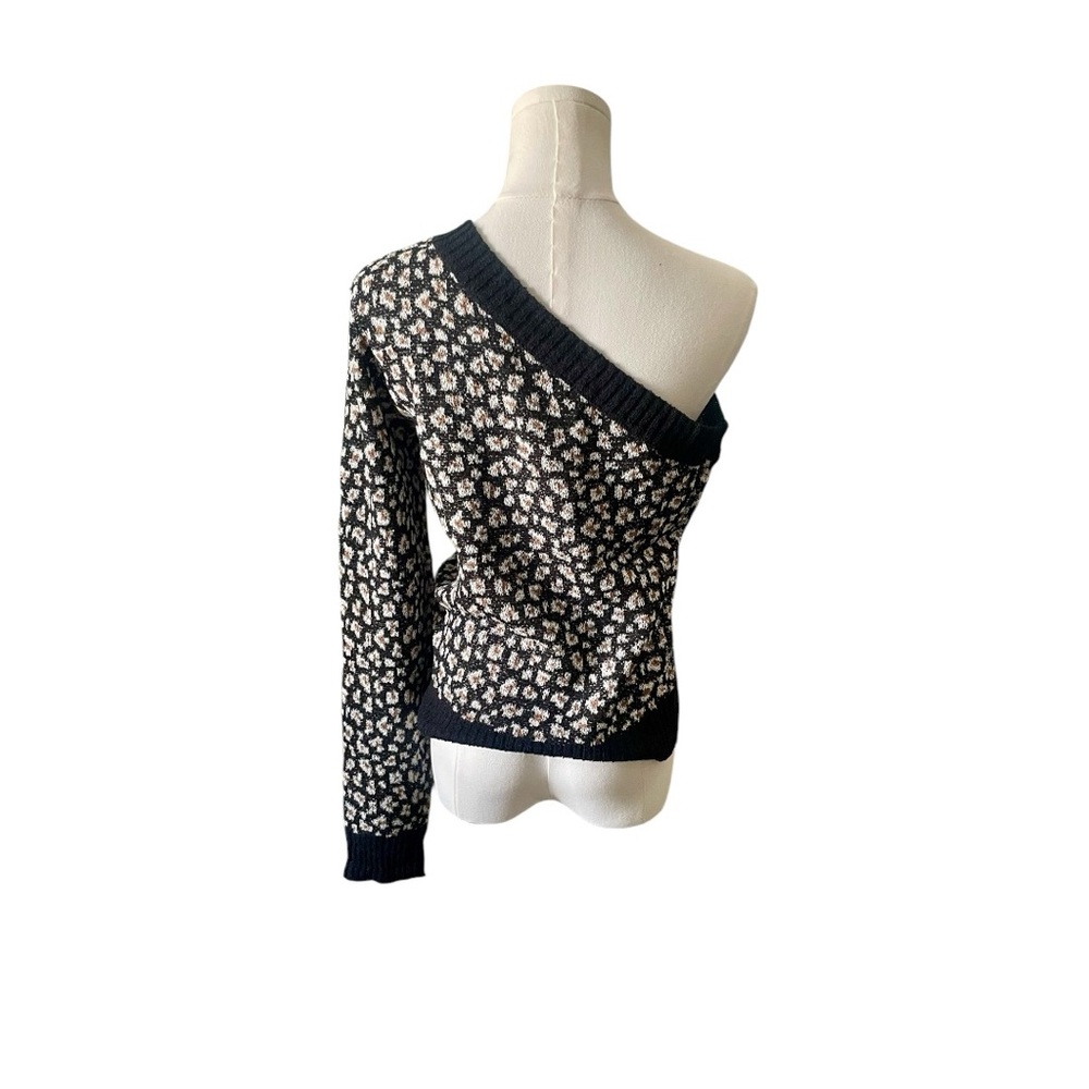 Easel / Emerald Off‑Shoulder Knit Sweater – Style ET21515 – size L NWT - Picture 5 of 13